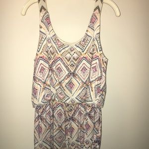 Target Art Class Girls Romper Aztec Cream